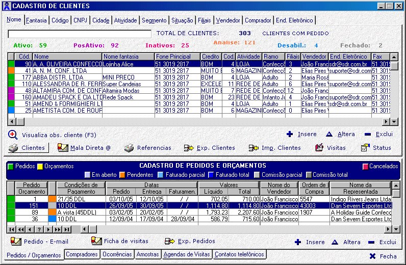Clique na imagem para ir a Fun��es do Sistema SDR