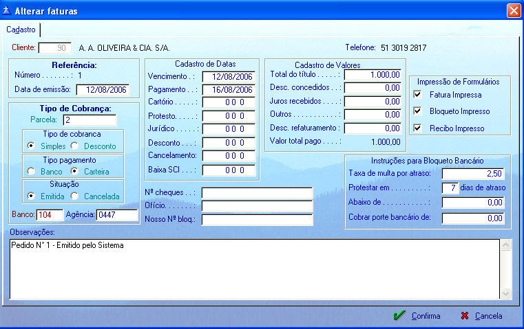 Clique na imagem para ir a Funes do Sistema SDR