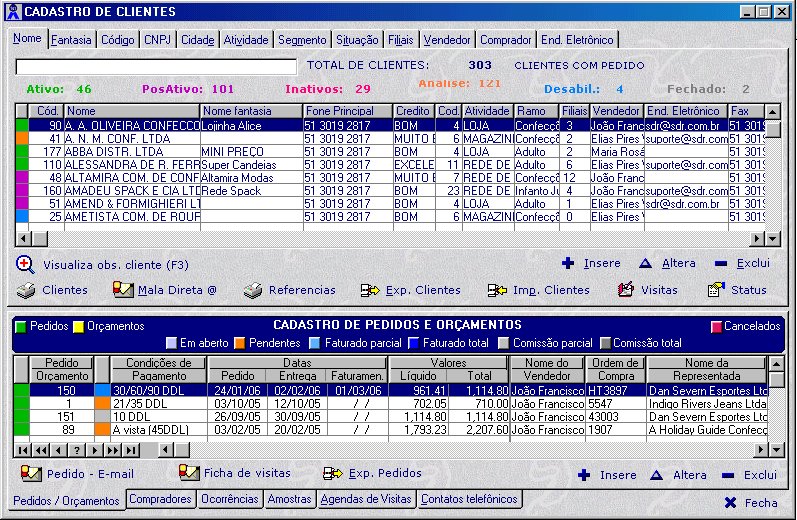 Clique na imagem para ir a Fun��es do Sistema SDR