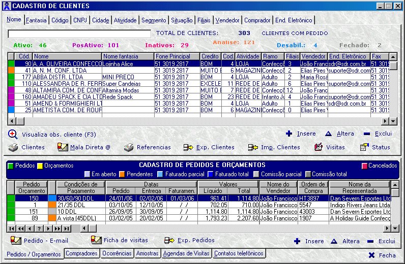 Clique na imagem para ir a Fun��es do Sistema SDR