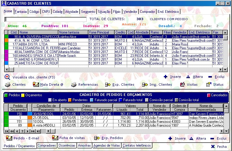 Clique na imagem para ir a Fun��es do Sistema SDR