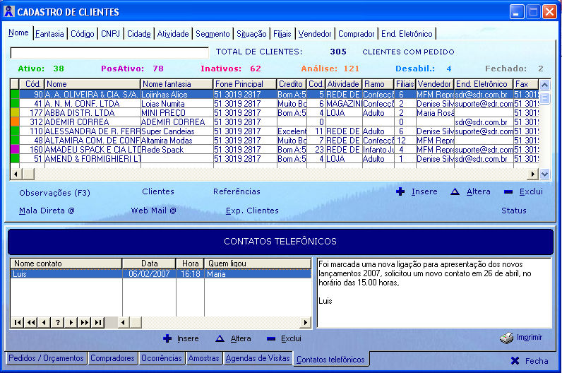 Clique na imagem para ir a Funes do Sistema SDR