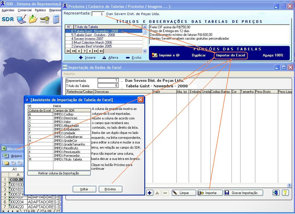 Clique na imagem para ir a Funes do Sistema SDR